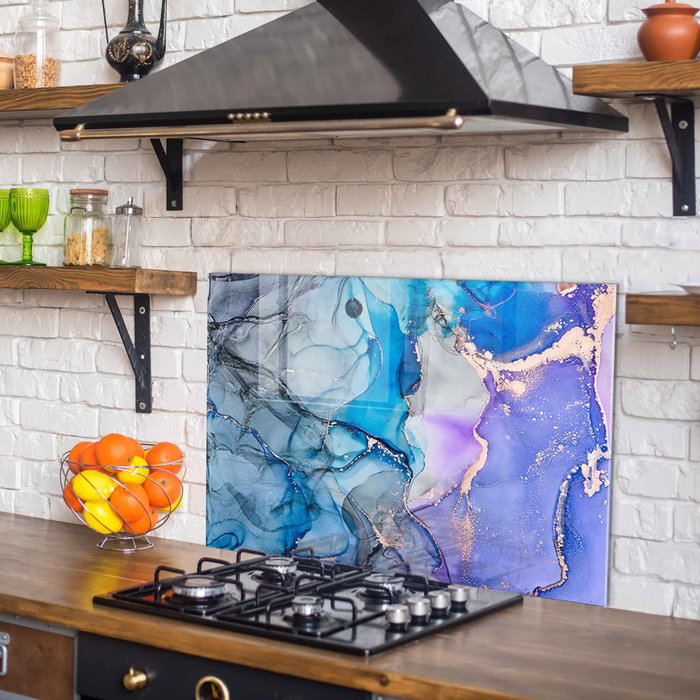 Wallity Pintura Decorativa de Vidrio Templado Multicolor 70 x 100 cm Wallity Pintura Decorativa de Vidrio Templado Multicolor 70 x 100 cm
